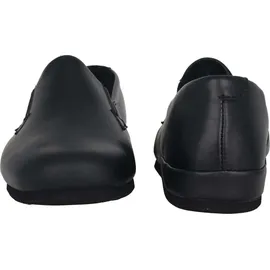 ROHDE Viborg Herren Hausschuhe Leder Lammfell, Größe:40 EU, Farbe:Schwarz - 40