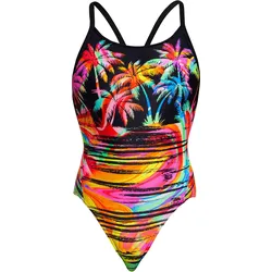 Funkita Diamond Back One Piece einteiliger Damen-Badeanzug One Size