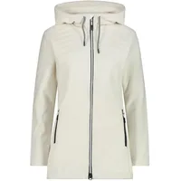 CMP Jacket FIX Hood 34H2856, Basic White, D42, Woman