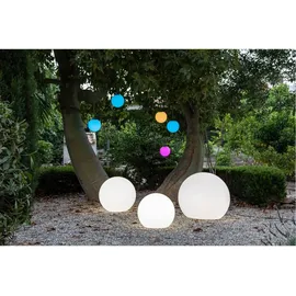 Newgarden Kugelleuchte Polyethylen B/H/L: ca. 50x44x50 cm 1er Set transparent