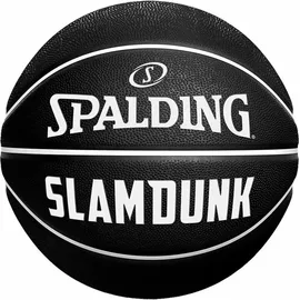 Spalding Basketball Slam Dunk Black White Rubber