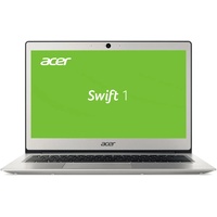 Acer Swift 1 (SF113-31-P0N9) 13" Full-HD IPS Intel Quad-Core N4200 4GB 64GB SSD Windows 10 S silber Acer Swift 1 (SF113-31-P0N9) 13" Full-HD IPS Intel Quad-Core N4200 4GB 64GB SSD Windows 10 S silber