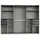 Premium Living Schwebetürenschrank Saigon 270 x 208 x 0 cm Braun
