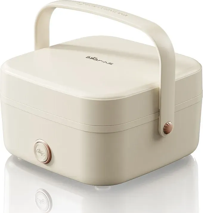 MEOKY antibakterielle Lunchbox – schnelles Aufheizen ohne Wasser, 99,99 % keimresistent, auslaufsicheres Siegel, leise & tragbar