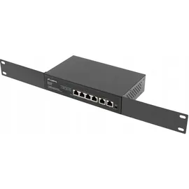 LANBERG Switch (PoE) Rack 10/19 RSFE-4P-2FE-60