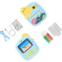 Kinderkamera Druck Mädchen Jungen 1080P 48MP Weihnachten Geburtstagsgeschenk Spielzeug Fotodrucker Kinder