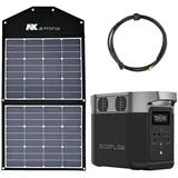 ECOFLOW Delta 2 1024 Wh inkl. Solar Bag 90 W