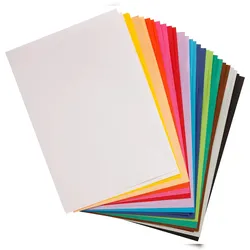 Clairefontaine Maya Bastelkarton A4 185g 2x14 Bogen - Lebendige Farben sortiert 975298C