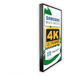 Digitales Poster TrendLine (Wandmontage) 43 Zoll schwarz  - Digital Signage Poster Made in EU
