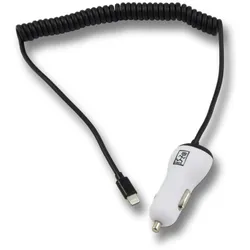 ACV Kfz-Ladeg. 12V/24V-MFI zert-schwarz für iPhone u. iPad