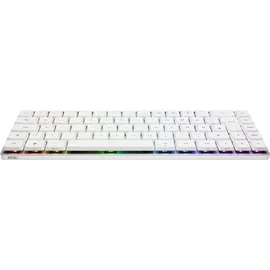 Asus ROG Falchion RX Low Profile weiß/silber, ROG RX RED Low-Profile, USB/Bluetooth, DE (90MP03EC-BKDA10)