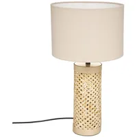 Atmosphera Créateur d'intérieur Tischlampe SALMA, Bambus, 47 cm