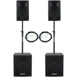 Pronomic Powerstage Economy 1510 2.2 Aktive PA-Anlage 800 Watt