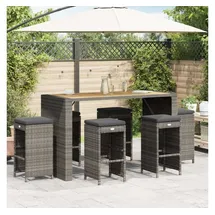 vidaXL Gartenstuhl 54 x 83 x 44 cm grau 6 St.