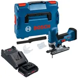 Bosch Professional Akku-Stichsäge GST 18V-125 S 18 V + 1x ProCORE Akku 4,0 Ah + Lader + L-Boxx
