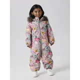 NAME IT Overall »NMFSNOW10 SUIT AOP FO NOOS«, Gr. 86 N-Gr, woodrose aop:flower rabbit, , 21675360-86 N-Gr