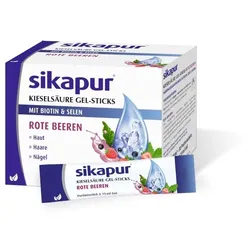 Sikapur Kieselsäure Gel-sticks Rote Beeren 30 St