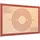 Intirilife Silikon Backmatte in Rot-Braun mit 40 x 60 cm Größe - Backmatte Kochutensil Backunterlage Teigrollmatte