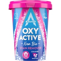 Astonish Oxy Active Nicht-Bio-Fleckenentferner, entfernt Flecken, beseitigt Gerüche und hellt den Stoff auf, 625 g