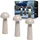 NORTHPOINT Tischleuchte Beige 3 St.