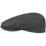 Lipodo Sportflatcap Schirmmütze Uni einfarbig Made in Italy Damen und Herren Sommer Winter anthrazit 56 cm - 56