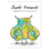 Calvendo Bunte Freunde (Wandkalender 2026 DIN A3 hoch), CALVENDO