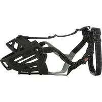 Trixie Muzzle Flex Maulkorb M schwarz