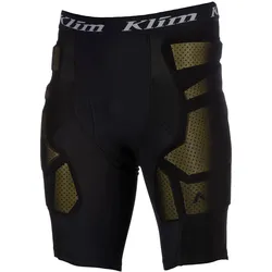 Klim Tactical S24, Protektorenhose kurz - Schwarz/Gelb - 3XL