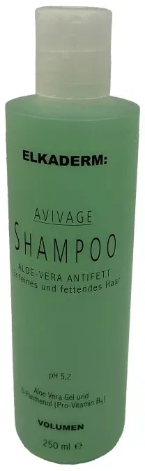 Elkaderm Avivage Aloe Vera Antifett Shampoo 250ml