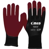 Cimco Winter Soft dunkelrot/schwarz 141242 Vinyl Arbeitshandschuh Größe (Handschuhe): 10, XL