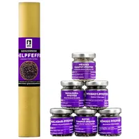 Bremer Gewürzhandel Lebensmittel-Geschenkset Genussreise Edel-Pfeffer, 6 Tlg., 97 g