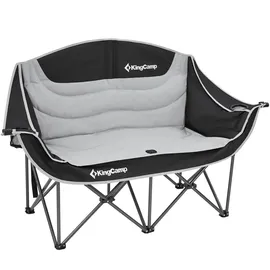 KingCamp Campingstuhl Sofa Duo Deluxe Doppel Lounge 2 Personen Klapp Stuhl 200kg