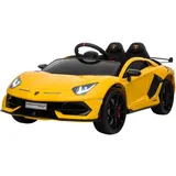 Data Components HOMCOM Kinderauto Lamborghini elektrisch Gelb