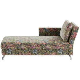 Nehl Liege Easy Velours 220 x 80 x 116 cm Mehrfarbig mit Kopfteil