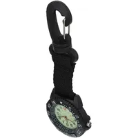 Gatuida Sport-Taschenuhr Outdoor-Uhr Gürtel Schlüsselhalter Damen-Digitaluhr Leuchtende Taschenuhr Karabiner Digitaluhr Krankenschwesterlicht Clip-On-Hängeuhr Digitale