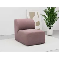 LeGer Home by Lena Gercke Sofa-Mittelelement »Floria«, modulares Sofa, in trendigen Farben, mit Komfortschaum-Polsterung rosa