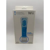 Original Wii Motion Plus Remote Controller Blau Blue **Nintendo Wii NEU OVP