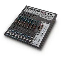LD SYSTEMS VIBZ 12 DC - 12-Kanal Mischpult mit DFX und Kompressor, schwarz