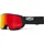 100% Snowcraft XL Skibrille (Größe One Size, schwarz)
