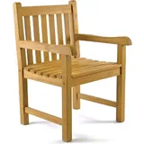 VCM Gartenstuhl Gartensessel 60 x 62 x 91 cm braun