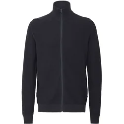 Strickjacke BLEND "Strickjacke BHPullover", Herren, Gr. XL, schwarz, Obermaterial: 100% Baumwolle CO., Strickjacken Strickjacke