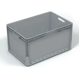 Westfalia Stapelbox Kunststoff 60 cm x 40 cm x 32 cm Grau