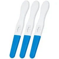 EUROPAPA Schwangerschaftstest Frühschwangerschaftstest Über 99% Genauigkeit, 3-tlg., hCG Selbsttest, 25 mlU/ml Sensitivität, Schnellerkennung in 5 Minuten blau