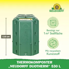 NEUDORFF Thermokomposter DuoTherm 530 Liter + Mäusegitter