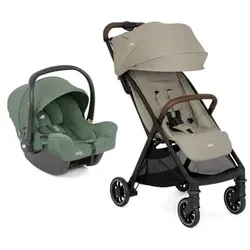 Joie Buggy Pact Pro Kompakt Oak inklusive Joie Babyschale i-Snug 2 Laurel