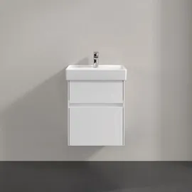 Villeroy & Boch Collaro Waschbeckenunterschrank 46 x 55 cm Glossy White