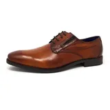 Bugatti Business Schnürschuhe in braun, - Gr.: 48