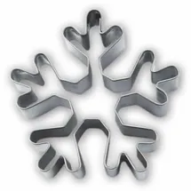 Städter Ausstechform Schneeflocke Edelstahl 6,5 cm
