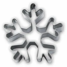 Städter Ausstechform Schneeflocke Edelstahl 6,5 cm
