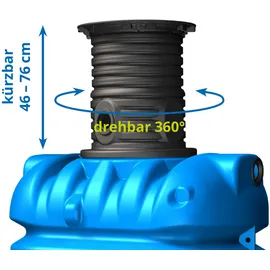 4rain Modularis Tanksystem Garten-Comfort 3 x 2500 l